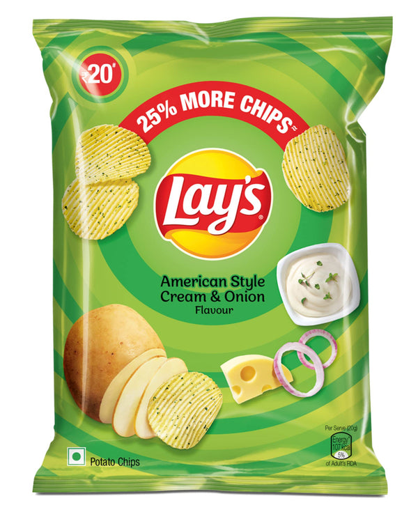 Lay’s American Style Cream & Onion